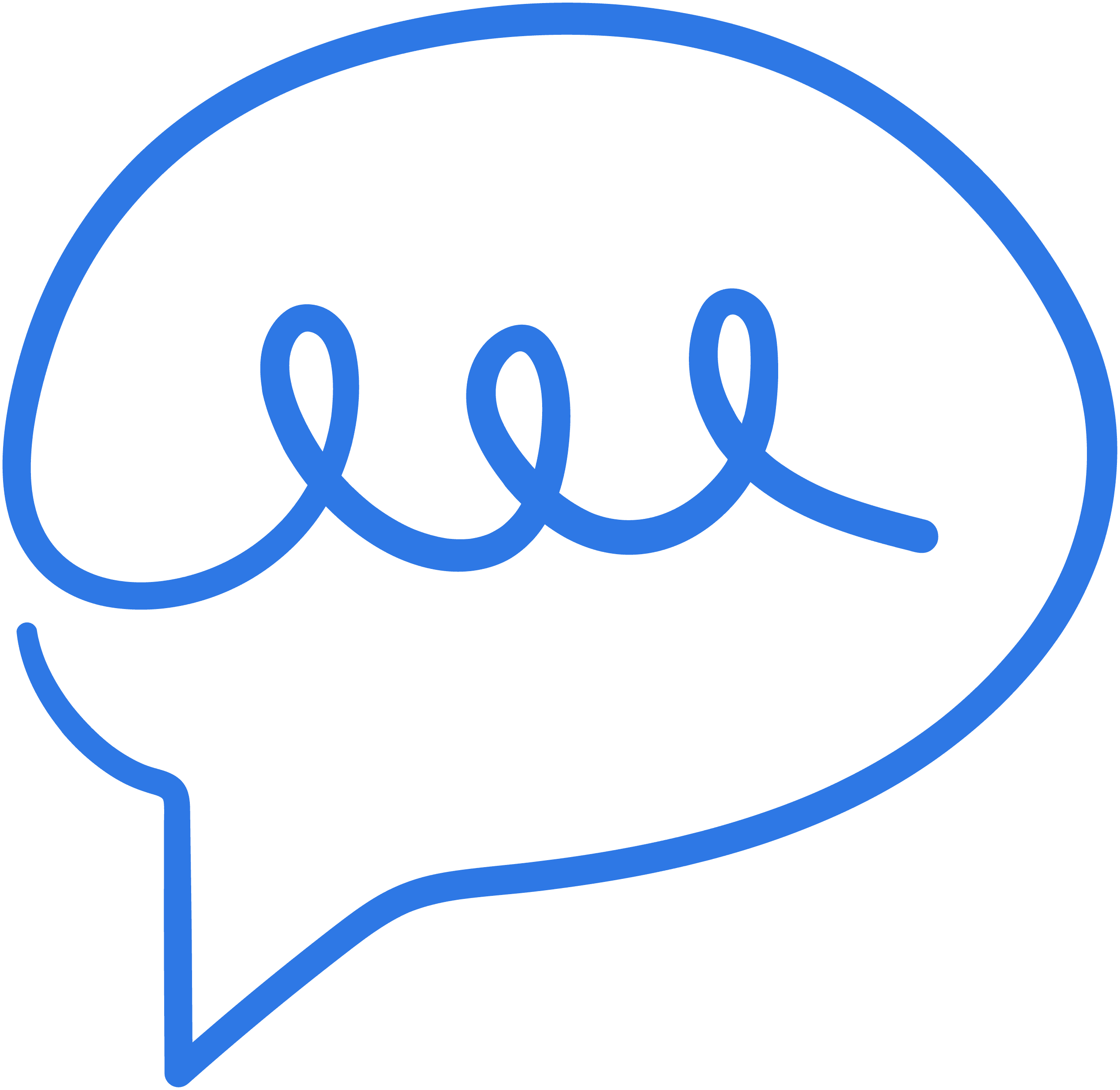 Speech bubble graphic